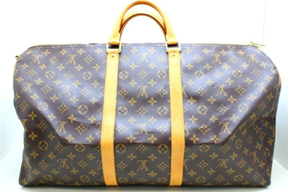 LOUIS VUITTON Keepall Bandouliere Boston Bag Monogram